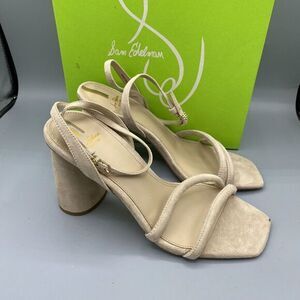 NEW Sam Edelman Kia Sandals Cappuccino Tan Suede US Women's Size 9